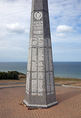 Image showing Monument, Colleville-sur-Mer, France