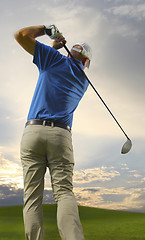 Image showing Golfer