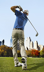 Image showing Golfer