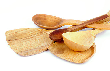 Image showing Wooden Spoons