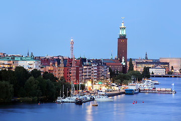 Image showing The city hall, Stockholm