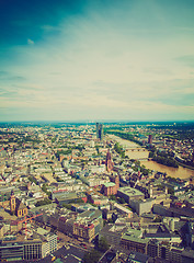 Image showing Retro look Frankfurt am Main