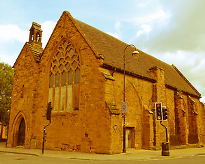 Image showing Retro looking St John Hospital, Coventry