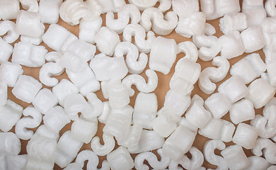 Image showing Polystyrene beads background