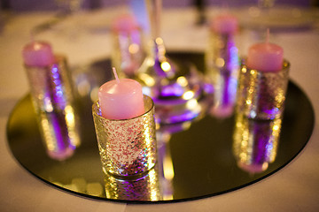 Image showing Decorative candles