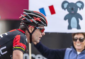 Image showing The Cyclist Cadel Evans