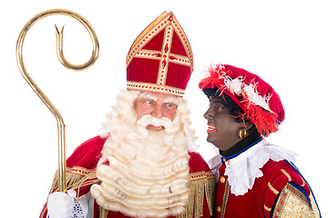 Image showing Sinterklaas with Zwarte Piet