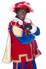 Image showing Portrait of Zwarte Piet