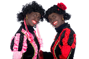 Image showing Portrait of Zwarte Piet