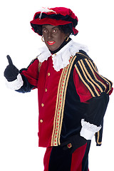 Image showing Portrait of Zwarte Piet