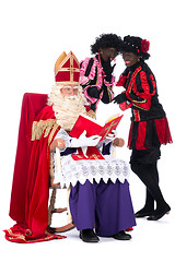 Image showing Sinterklaas and Zwarte Piet