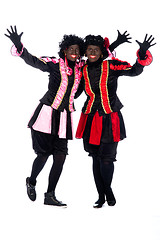 Image showing Portrait of Zwarte Piet