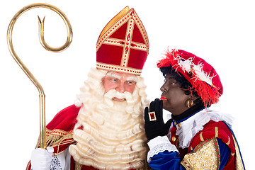 Image showing Sinterklaas with Zwarte Piet