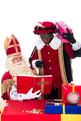 Image showing Sinterklaas and Zwarte Piet