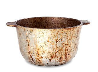 Image showing Dirty pot