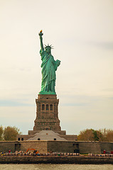 Image showing Lady Liberty statue in New York