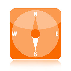Image showing Compass icon