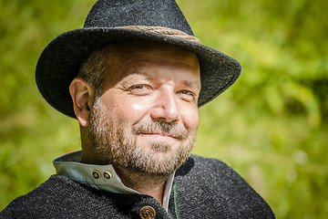 Image showing Portrait of traditional Bavarian man