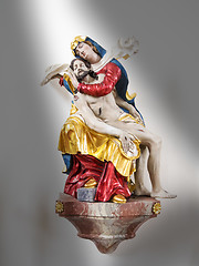 Image showing Statue of Maria with Jesus