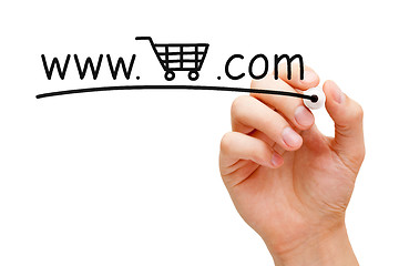 Image showing Online Shopping Cart Concept