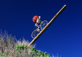 Image showing Sculpture by the Sea exhibit