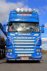 Image showing Blue Super Scania Truck