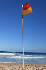 Image showing Beach Flag