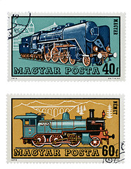 Image showing Train Stamps