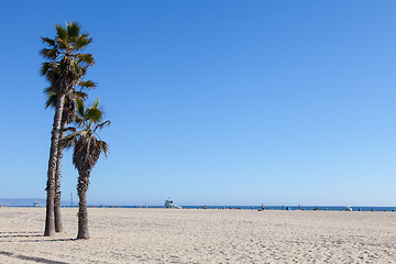 Image showing Santa Monica Beach