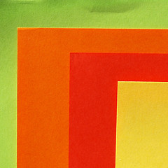 Image showing Coloured paper