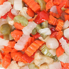 Image showing Mixed vegetables