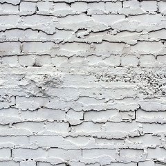 Image showing White bricks