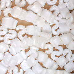 Image showing Polystyrene beads background