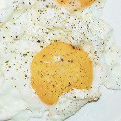 Image showing Fried egg