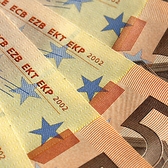 Image showing Euro note