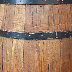 Image showing Barrel cask