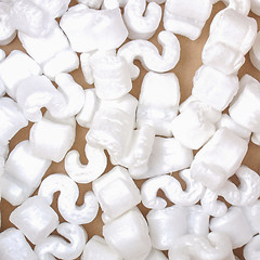 Image showing Polystyrene beads background