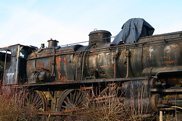 Image showing Derelict Train