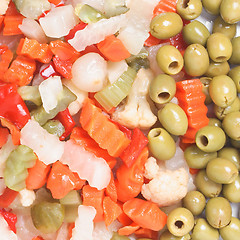 Image showing Mixed vegetables