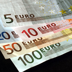 Image showing Euro note