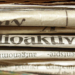 Image showing Newspapers