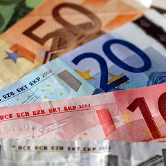 Image showing Euro note