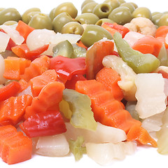 Image showing Mixed vegetables