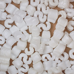 Image showing Polystyrene beads background