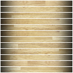 Image showing beige parquet backdrop