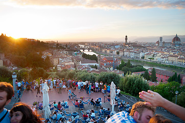 Image showing Florence touristic