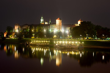 Image showing Vavel Castle in Krakow