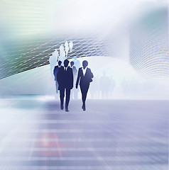 Image showing business background illustration