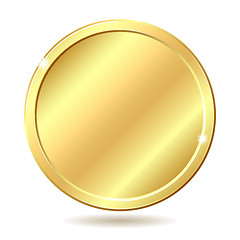 Image showing golden coin