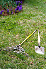 Image showing Gardening Tools